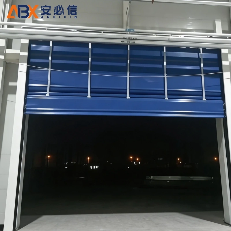 包头市PVC堆积门